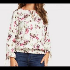 Allison Joy Marla Smocked Blouse